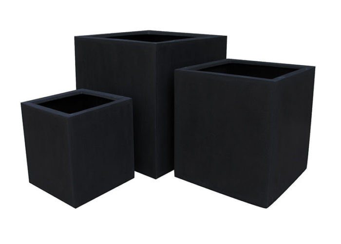 Plantenbak Atlanta black
