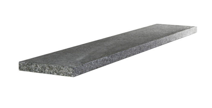 G 684 basalt rand gevlamd met facet