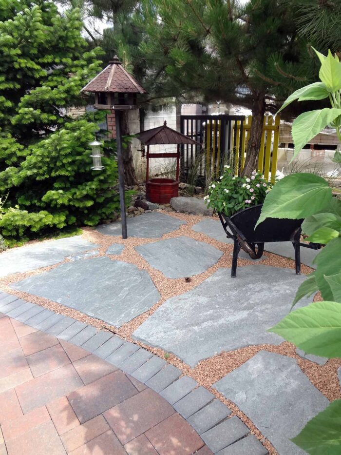 Kavala quartzite flagstones 2-4 cm - Afbeelding 3