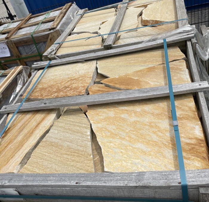 Yellow quartzite flagstones 2,5-4 cm - Afbeelding 3
