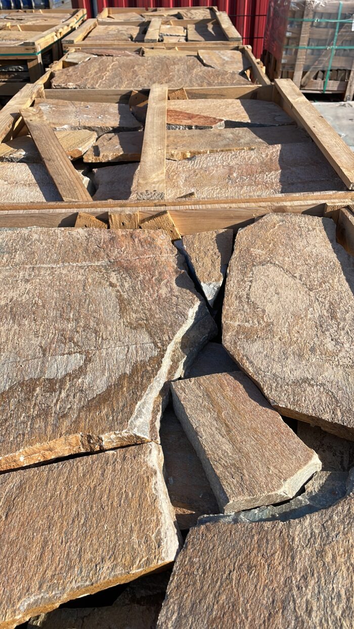 Karistos brown flagstones 2-4 cm