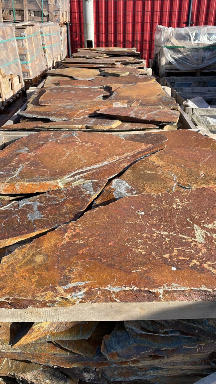Multi color flagstones 1,5/2,5 cm